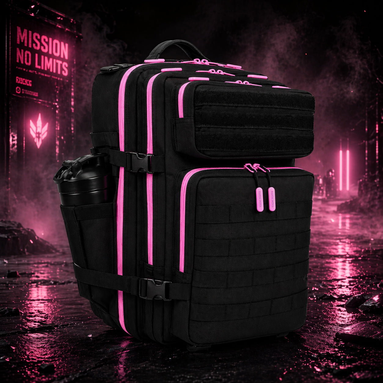 Hero Edition EDC Performance Backpack 45L /35L - Black Pink