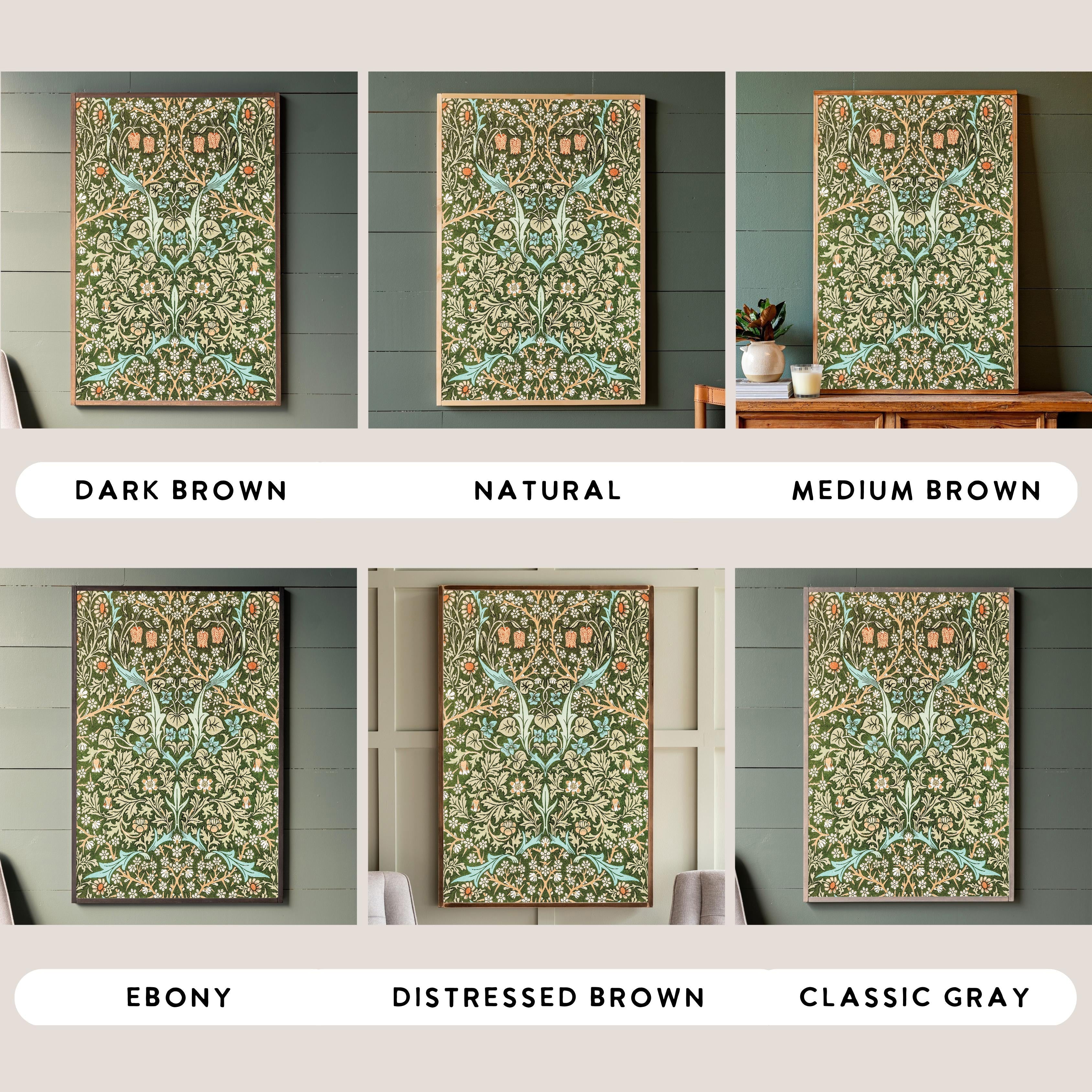 Boho Textile Art | Framed Wooden Art