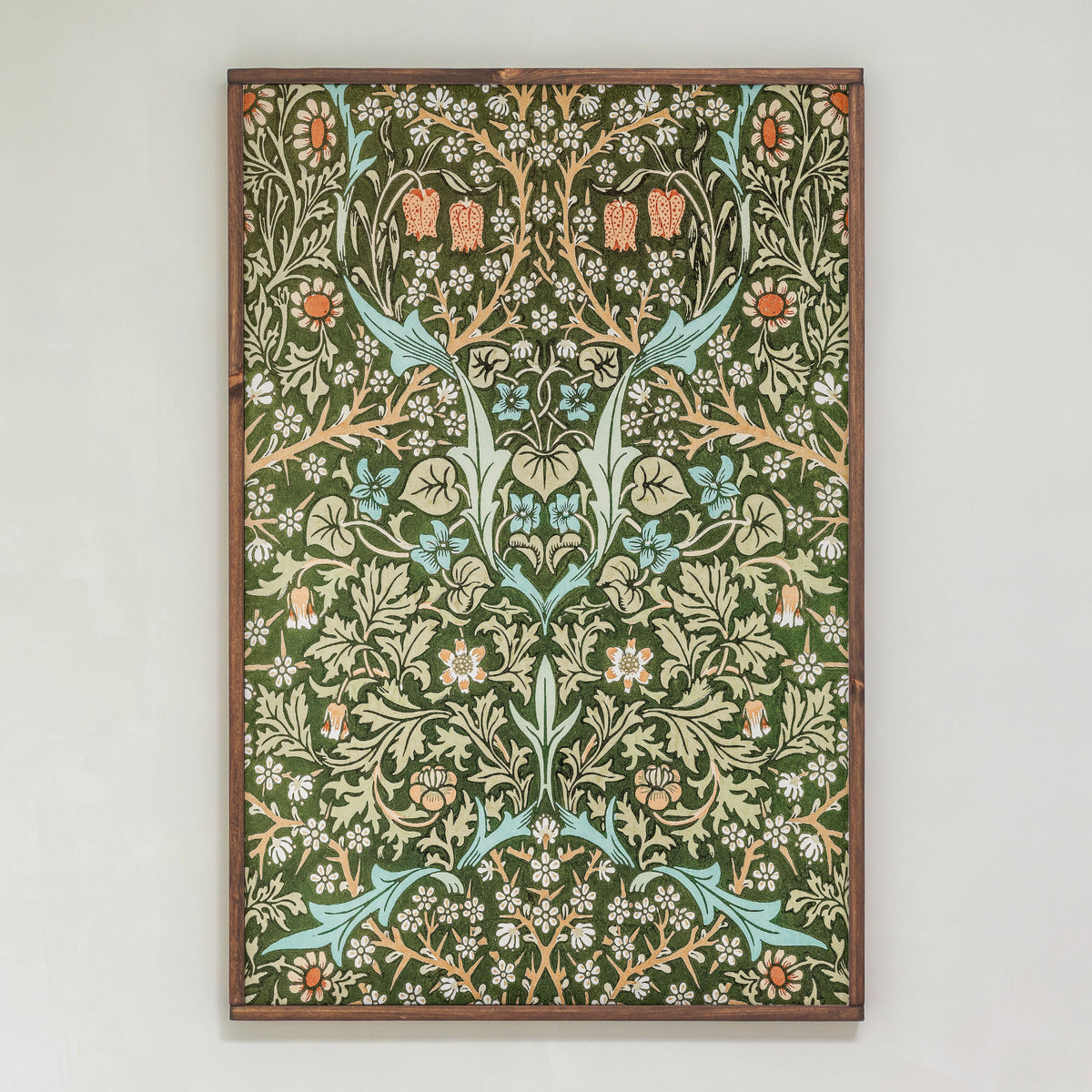 Boho Textile Art | Framed Wooden Art