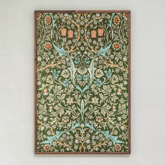 Boho Textile Art | Framed Wooden Art