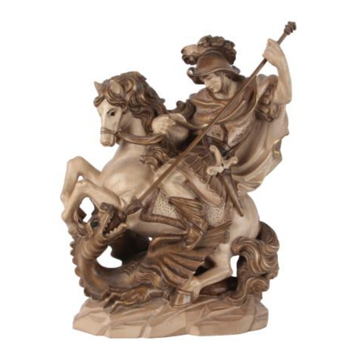 Saint George On A Horse Figurine