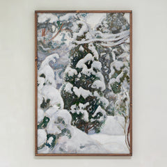 Winter Forest | Framed Wooden Art