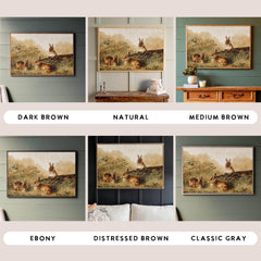 The Lord Is Good To All | Framed Wooden Art - Horizontal