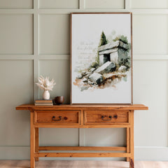 He Is Risen | Framed Wooden Art