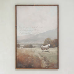 Behold The Lamb Of God | Framed Wooden Art