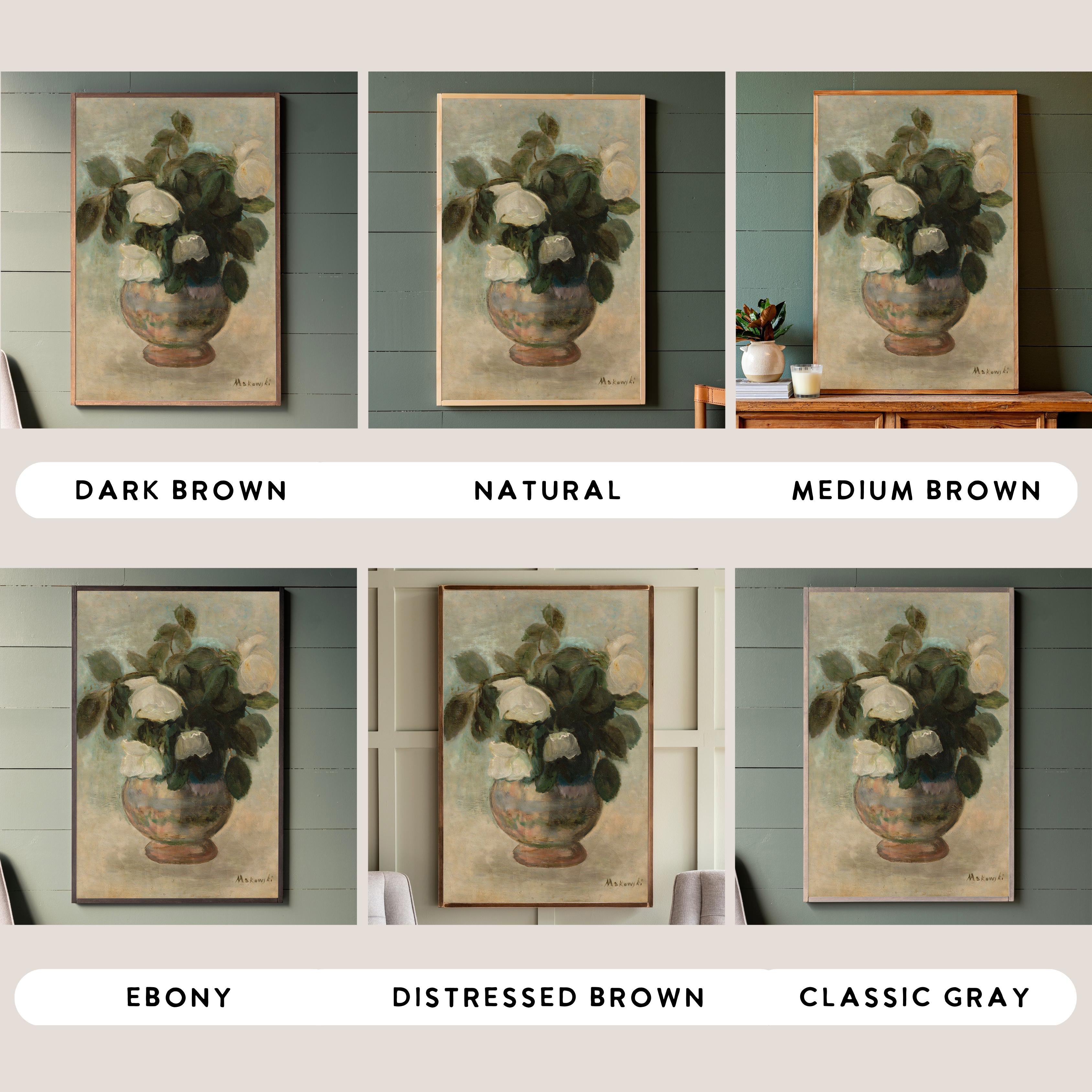 Florals | Framed Wooden Art