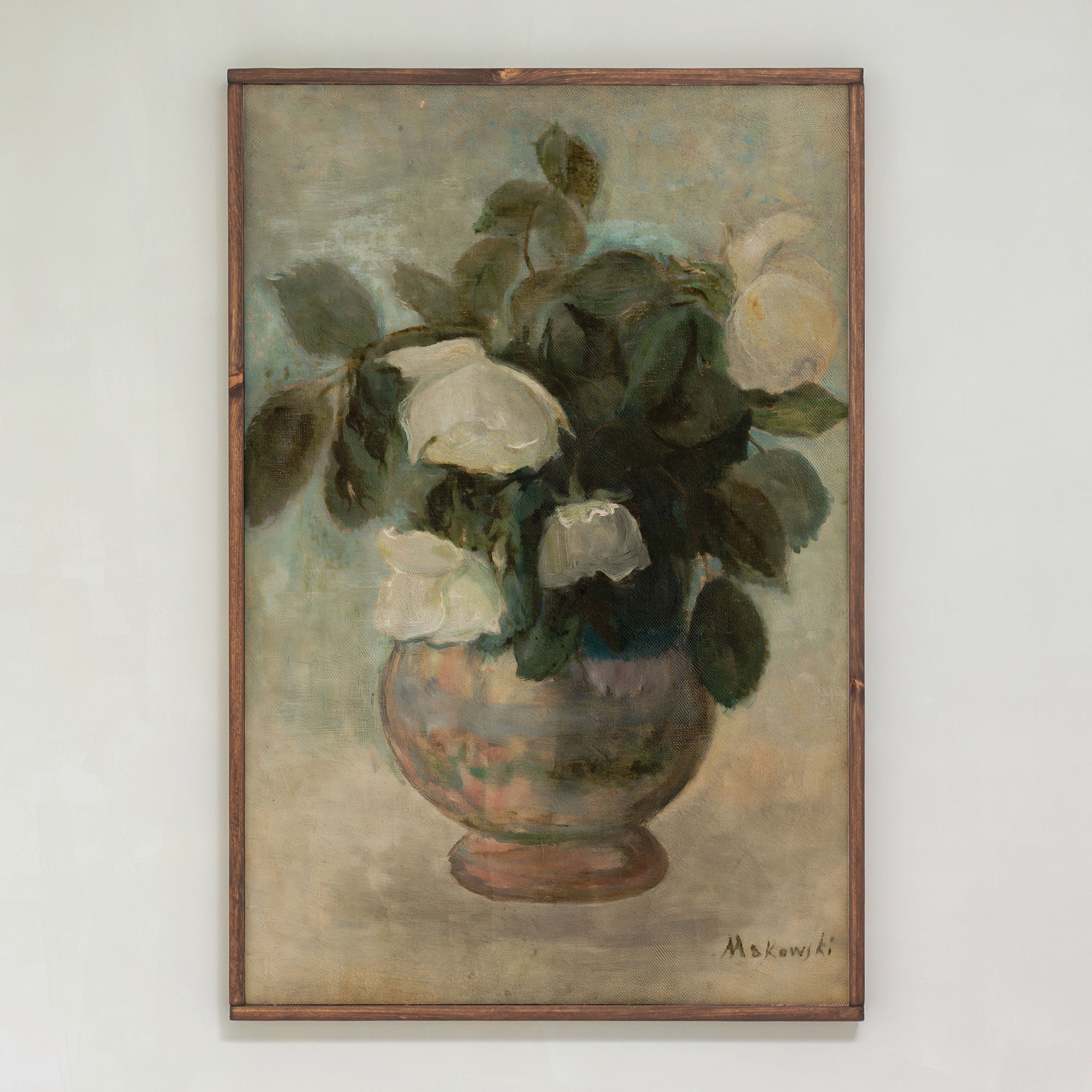 Florals | Framed Wooden Art