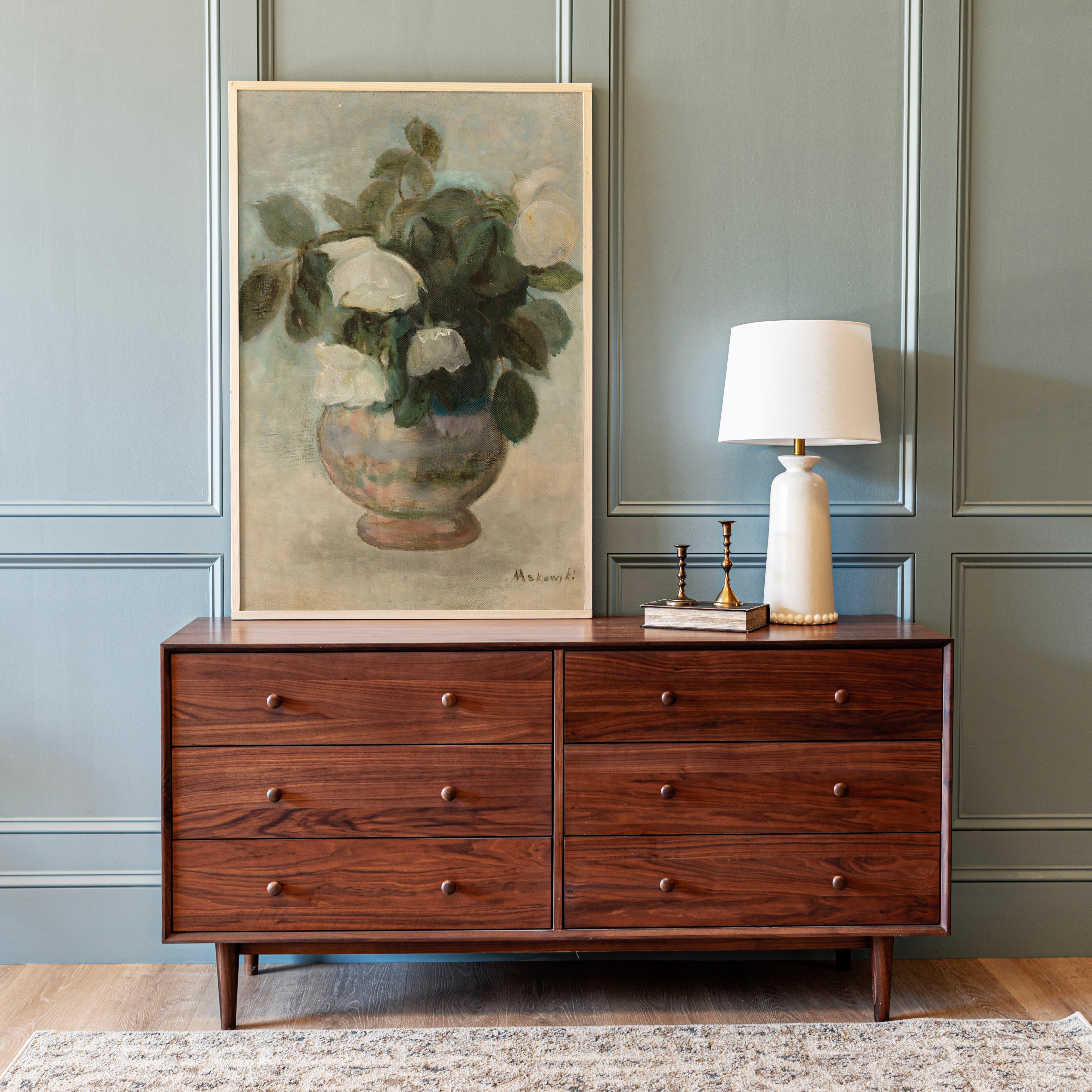 Florals | Framed Wooden Art