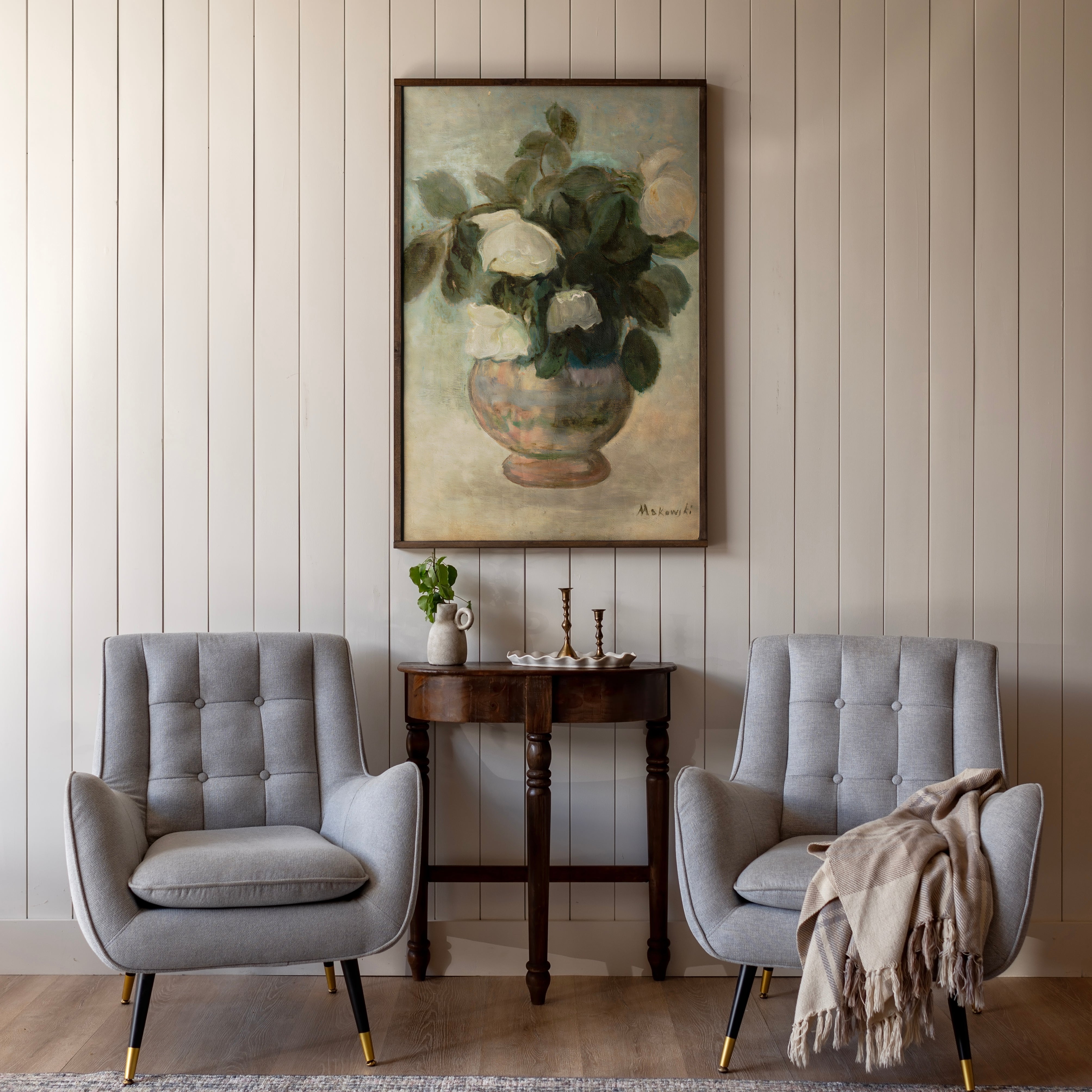 Florals | Framed Wooden Art