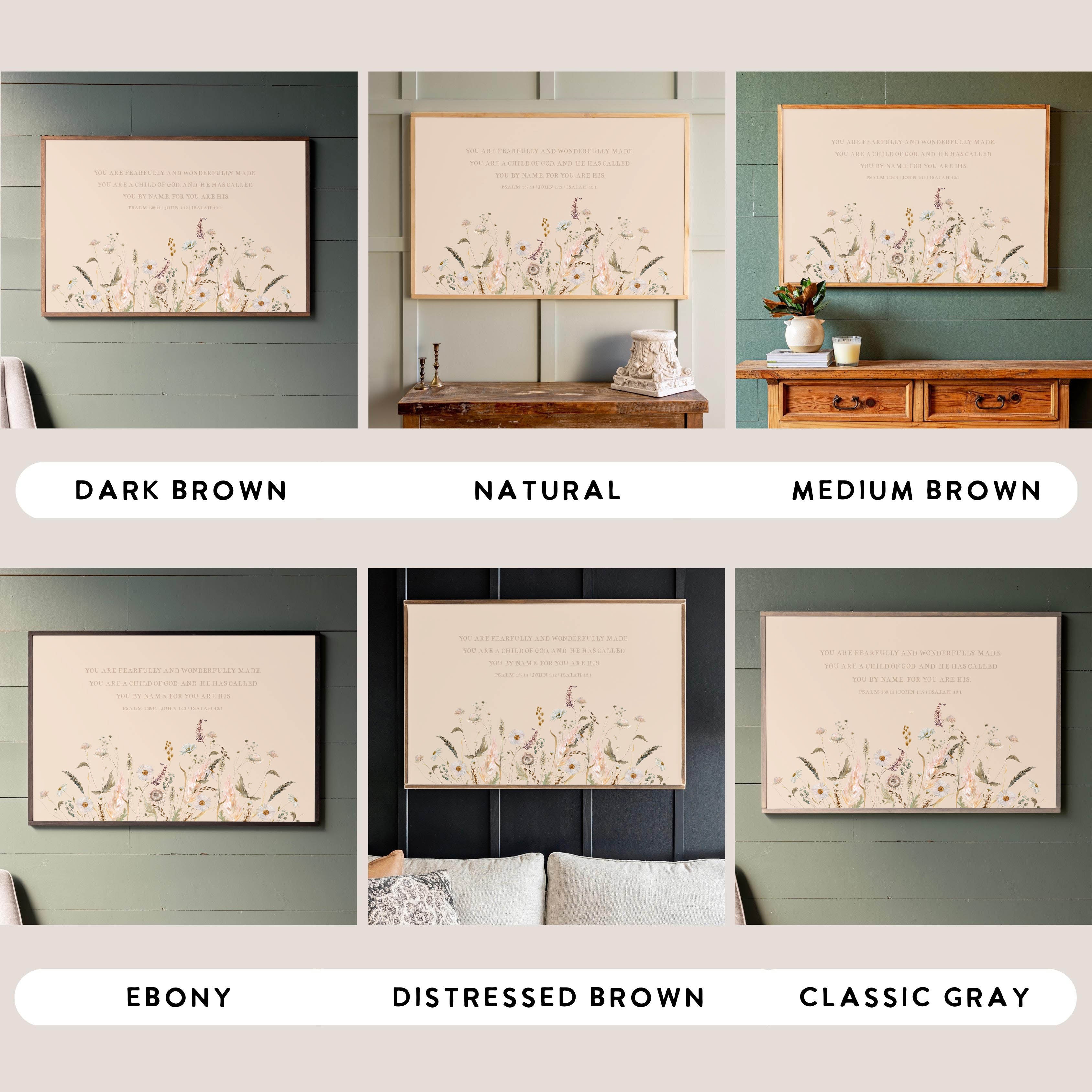 For You Are His | Framed Wooden Art - Horizontal