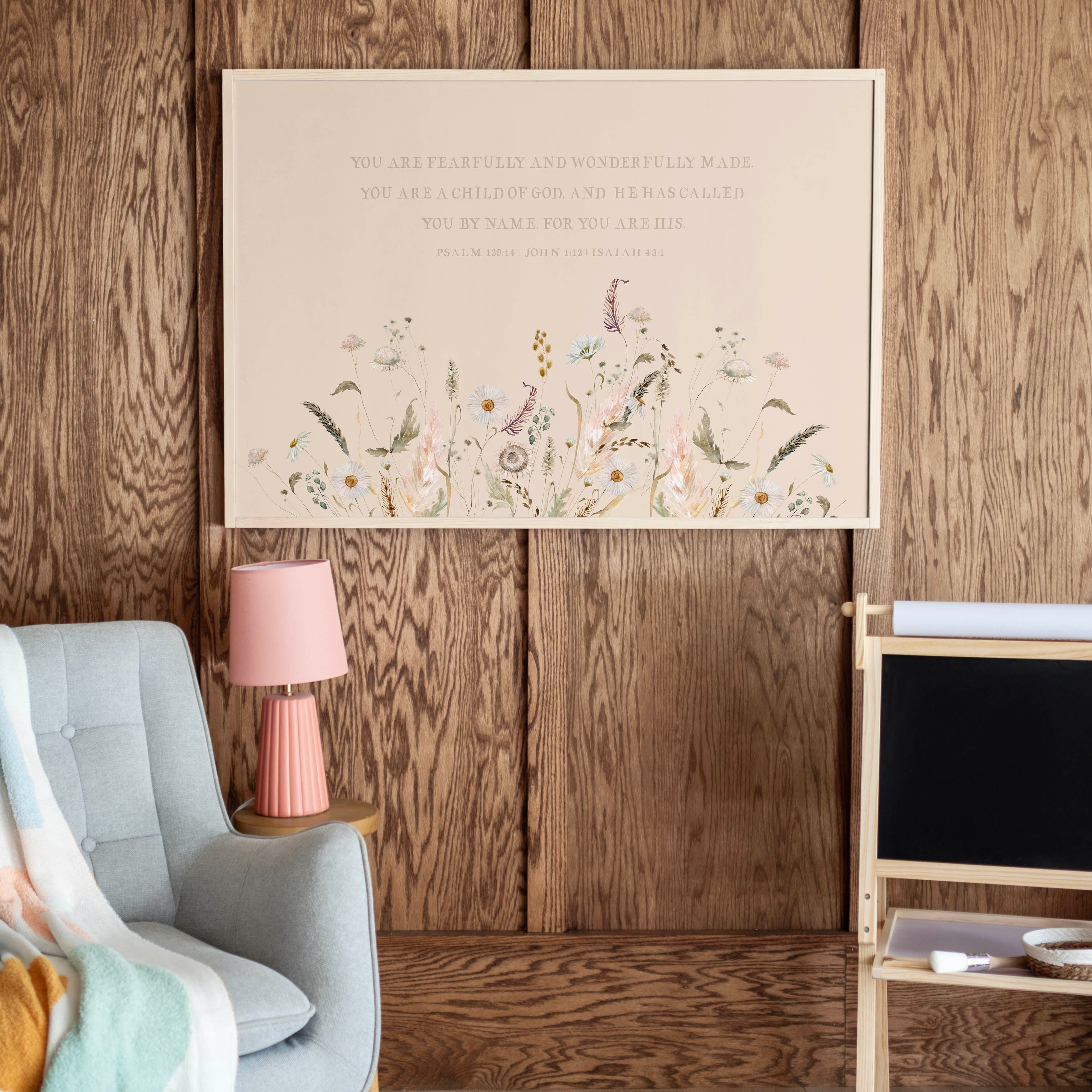 For You Are His | Framed Wooden Art - Horizontal