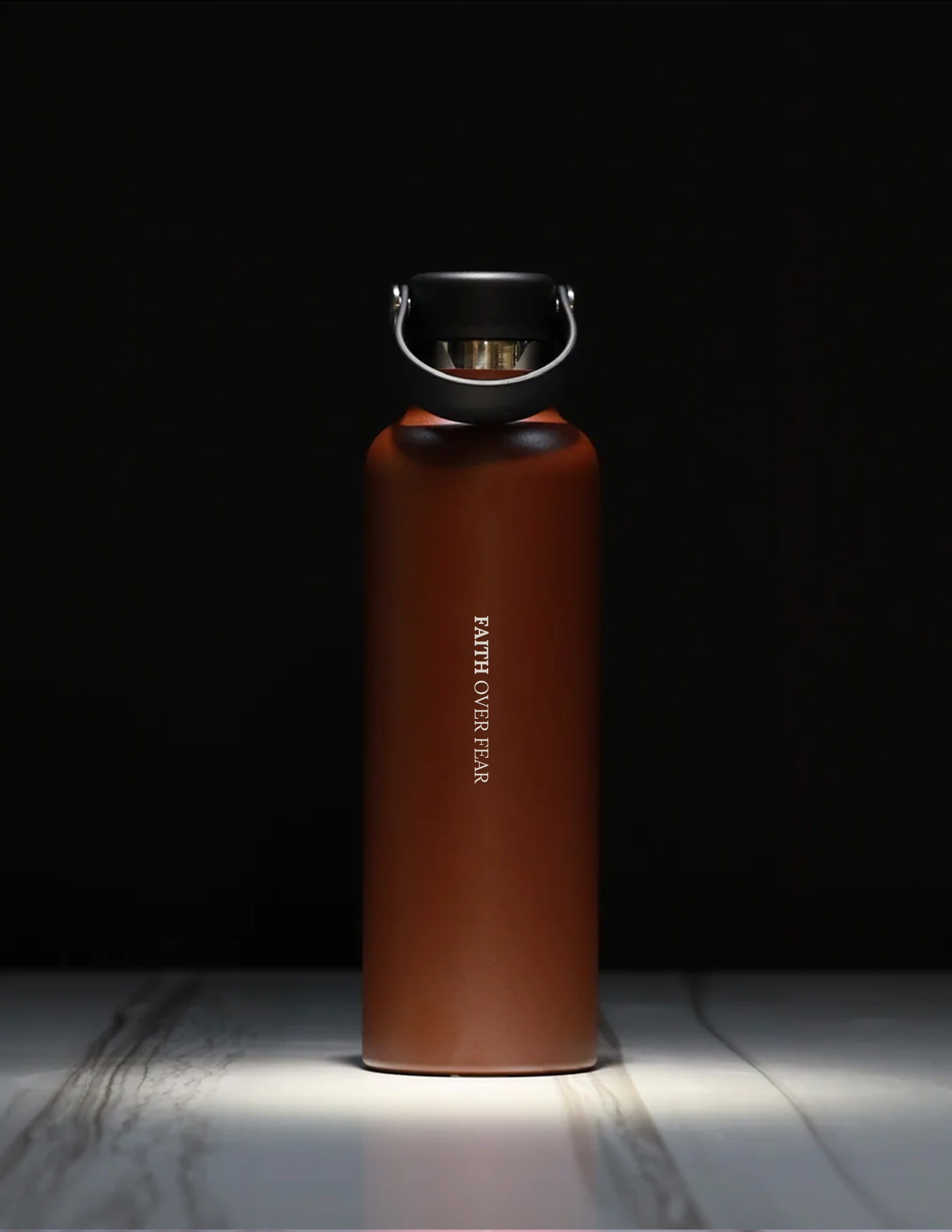 25OZ FLASK MOCHA BROWN