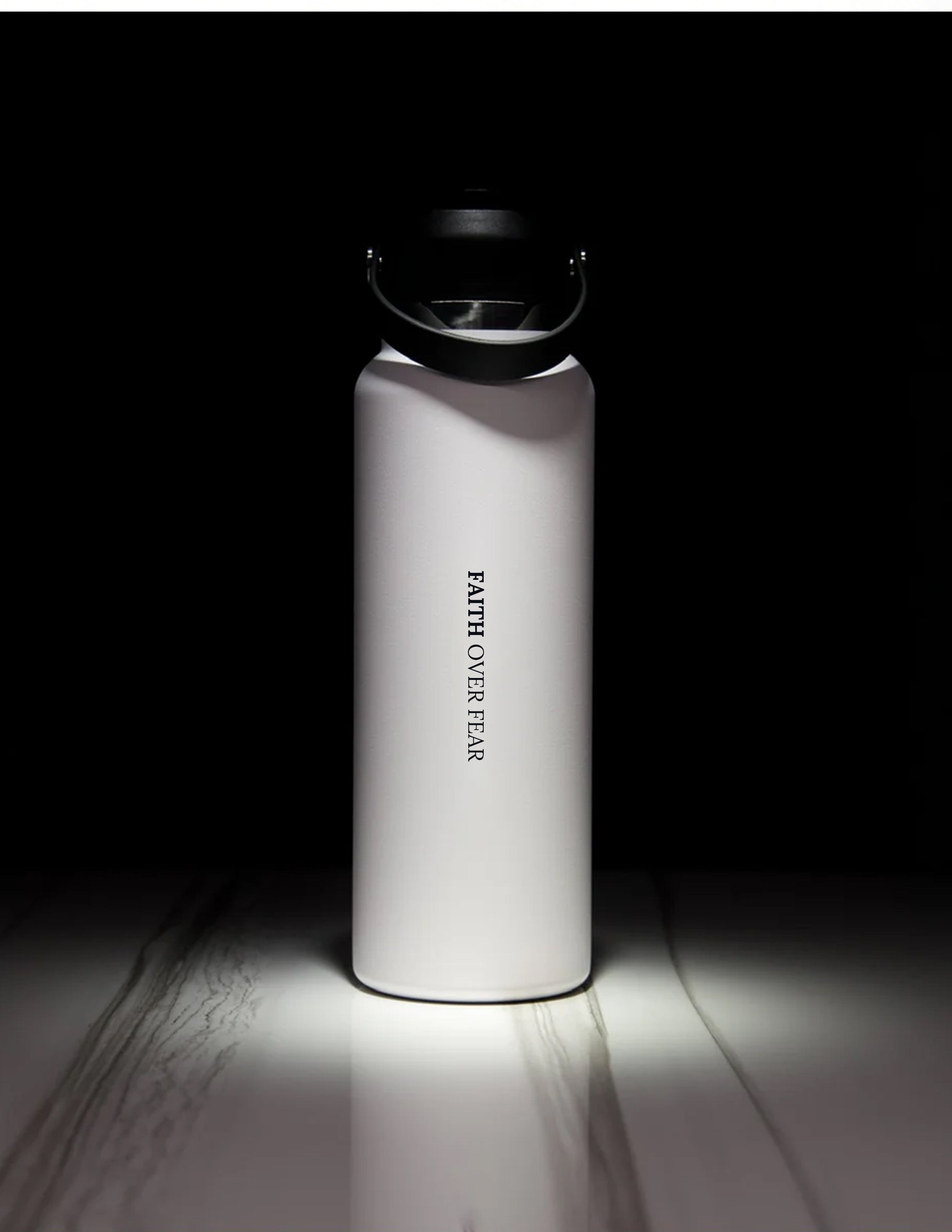 40OZ FLASK ARCTIC WHITE