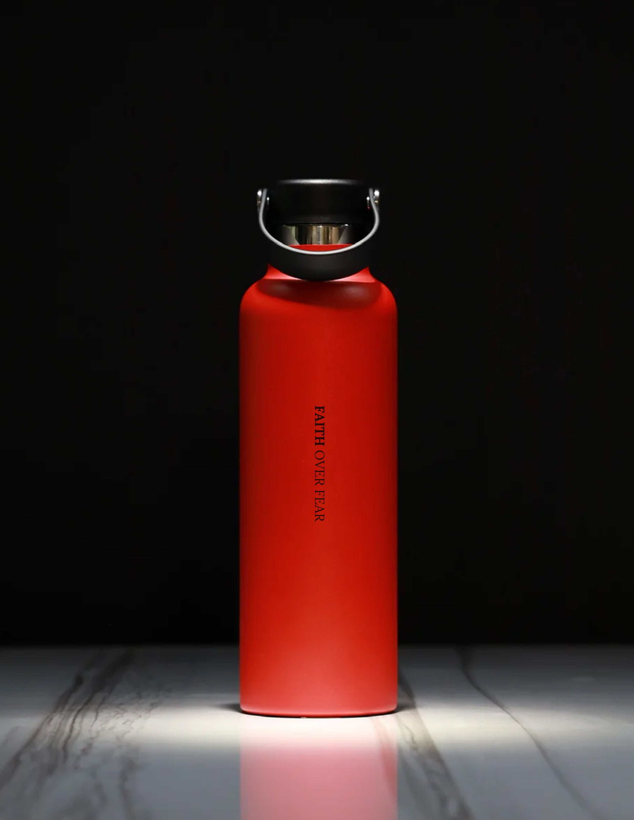 25OZ FLASK SAVAGE RED