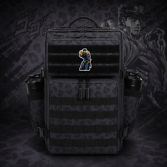 JOJO Anime Patch EDC Performance Backpack 35L / 45L - Black Leopard