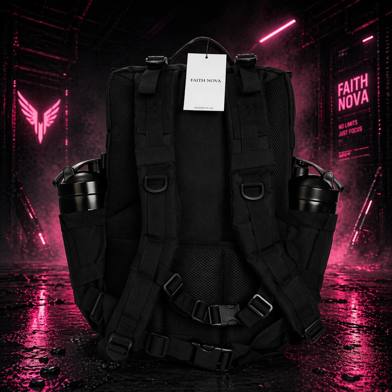 Hero Edition EDC Performance Backpack 45L /35L - Black Pink