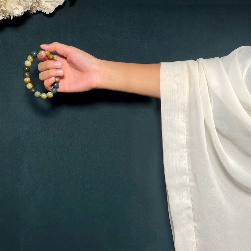 Faith Nova 108 Mala Beads Bodhi Seed Peace Wisdom Bracelet Wrist Mala Pocket Mala