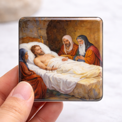The Resurrection of Jesus - Religious Fridge Magnets 9 Pieces