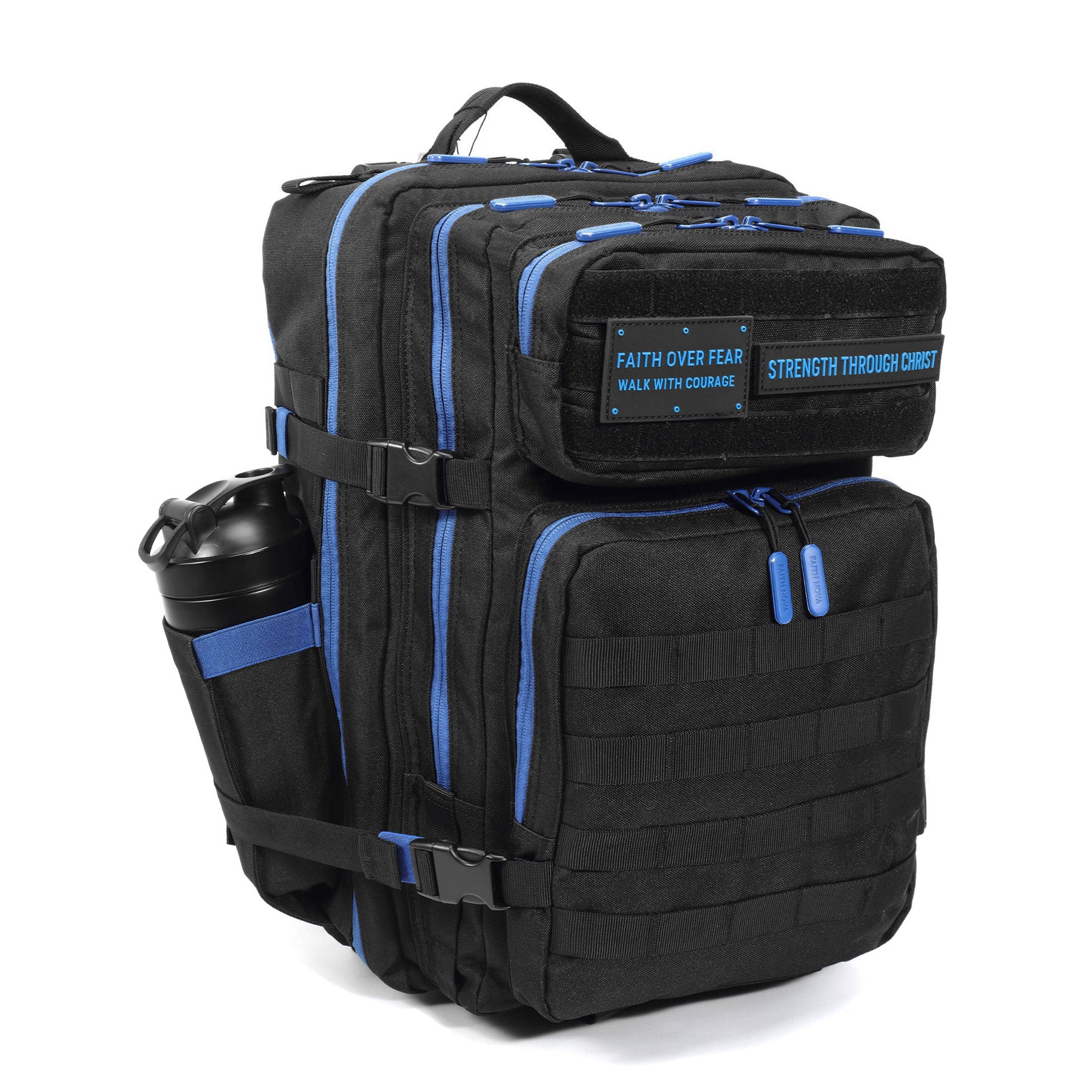 Hero Patch EDC Performance Backpack 35L / 45L - Black Blue