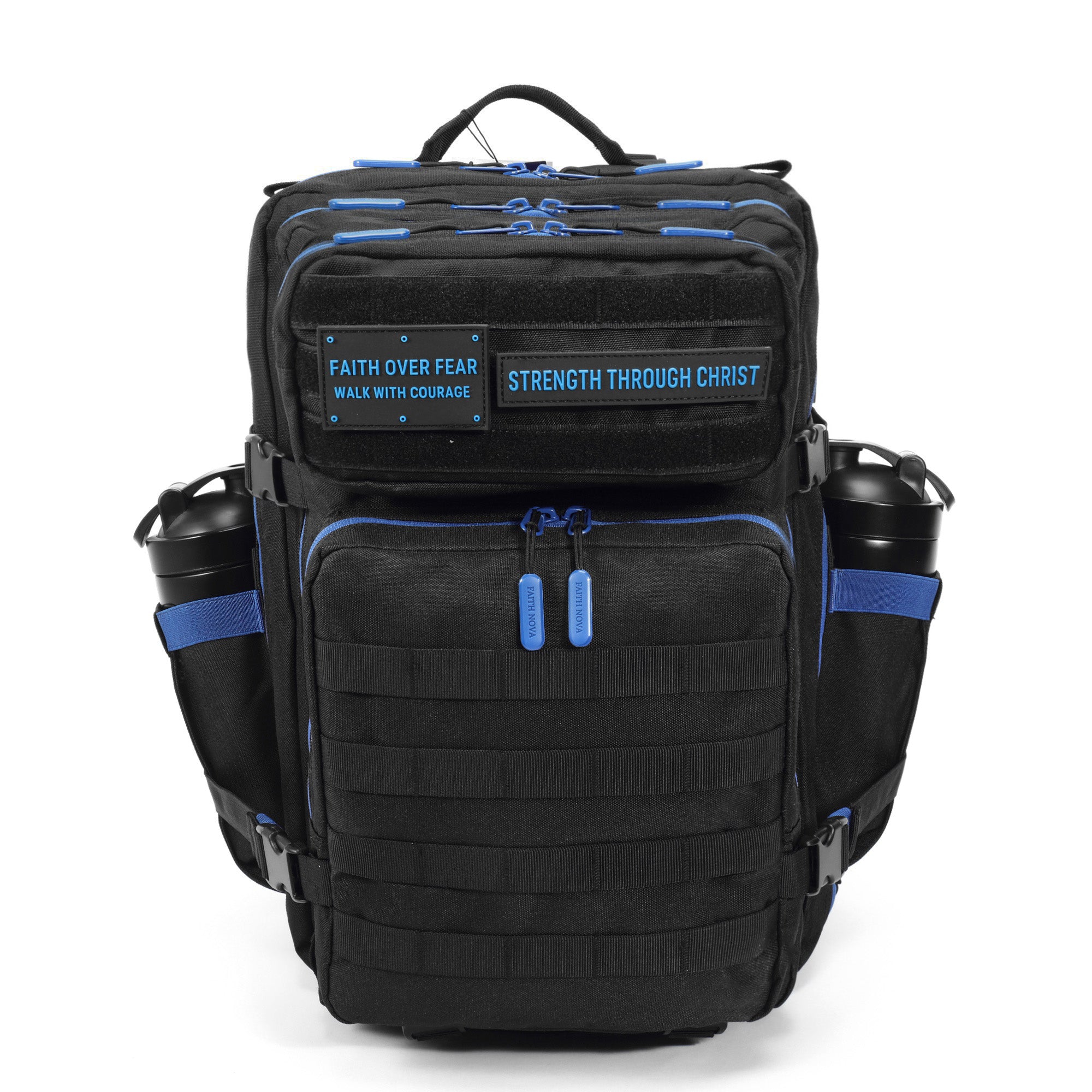 Hero Patch EDC Performance Backpack 35L / 45L - Black Blue