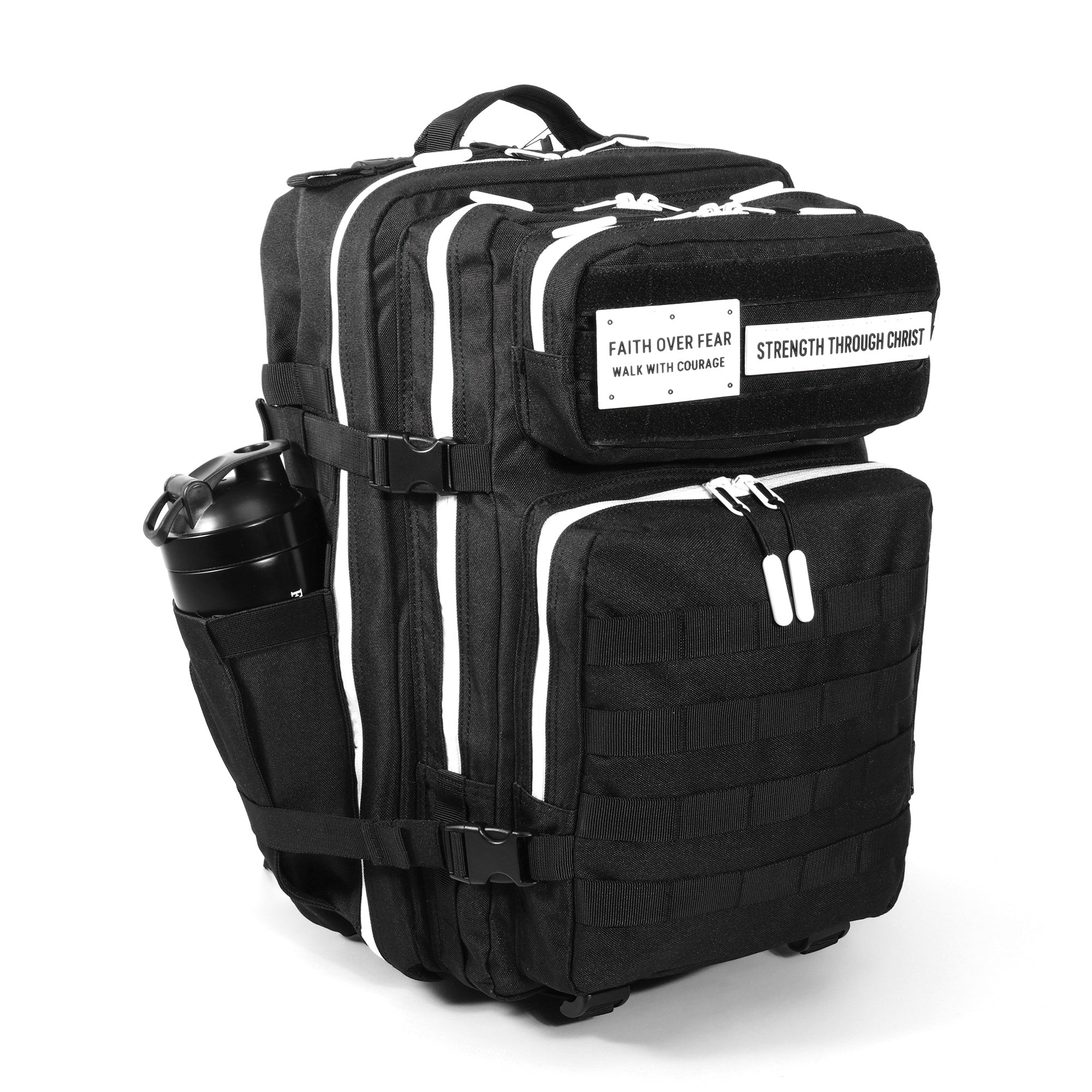 Hero Patch EDC Performance Backpack 35L / 45L - Black White