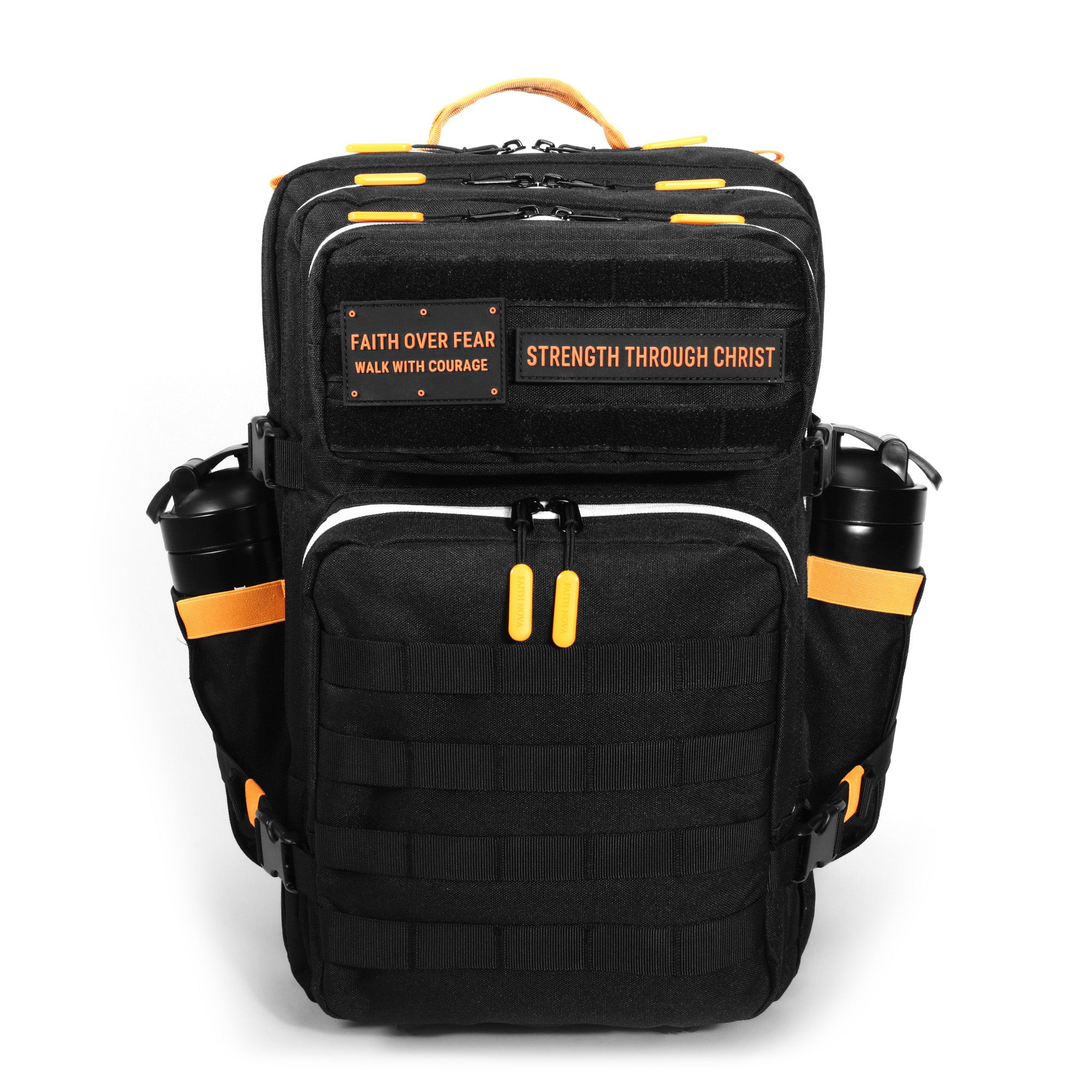 Hero Patch EDC Performance Backpack 35L / 45L - Black Orange