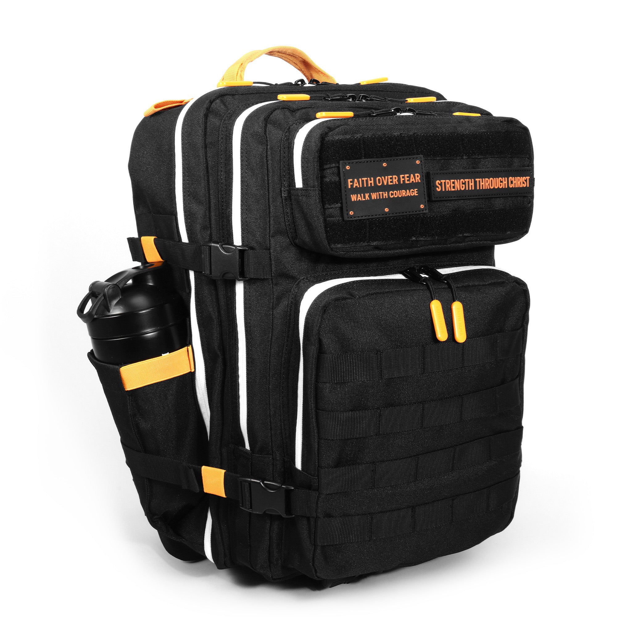 Hero Patch EDC Performance Backpack 35L / 45L - Black Orange