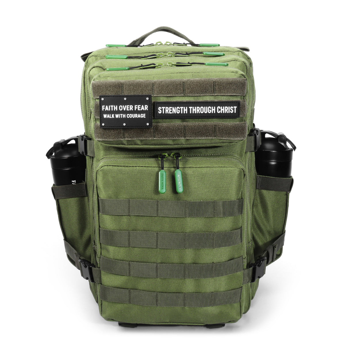 Faith-Inspired EDC Performance Backpack 45L - Green