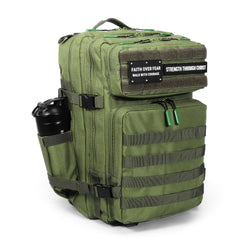 Faith-Inspired EDC Performance Backpack 45L - Green
