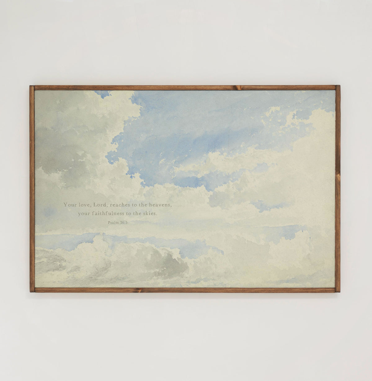 Reaches To The Heavens | Framed Wooden Art - Horizontal