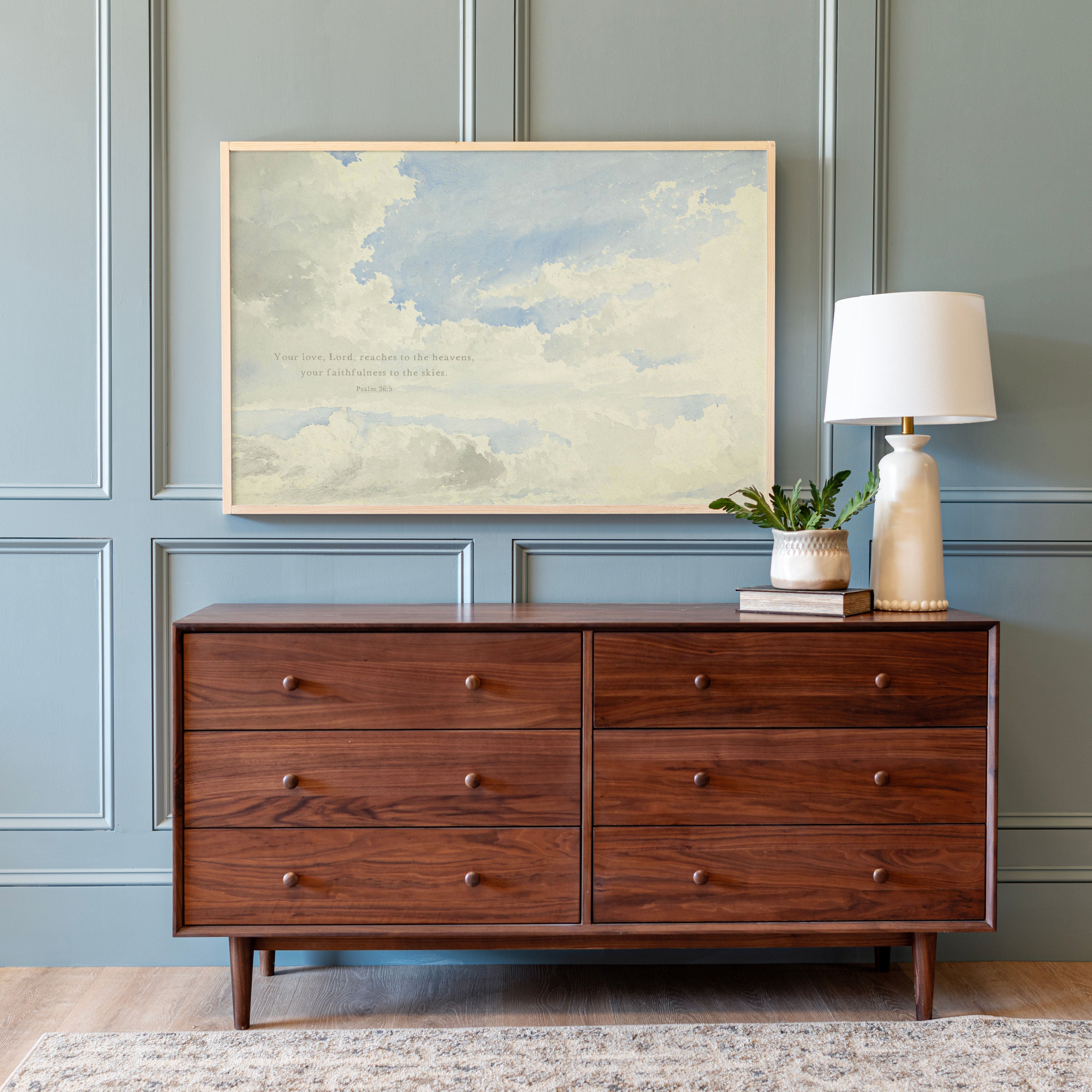 Reaches To The Heavens | Framed Wooden Art - Horizontal