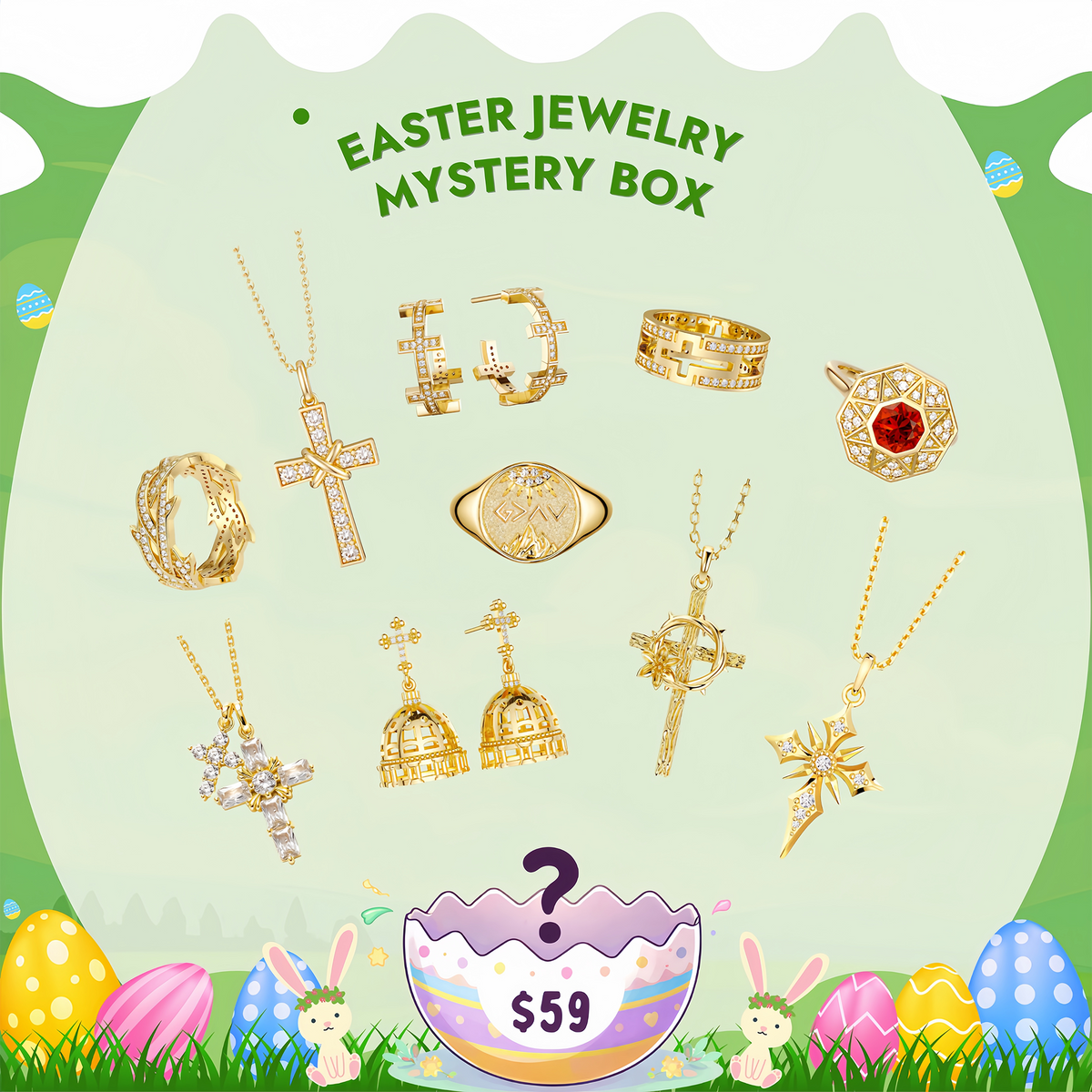🎁Easter Jewelry Mystery Box – Worth Up to $300