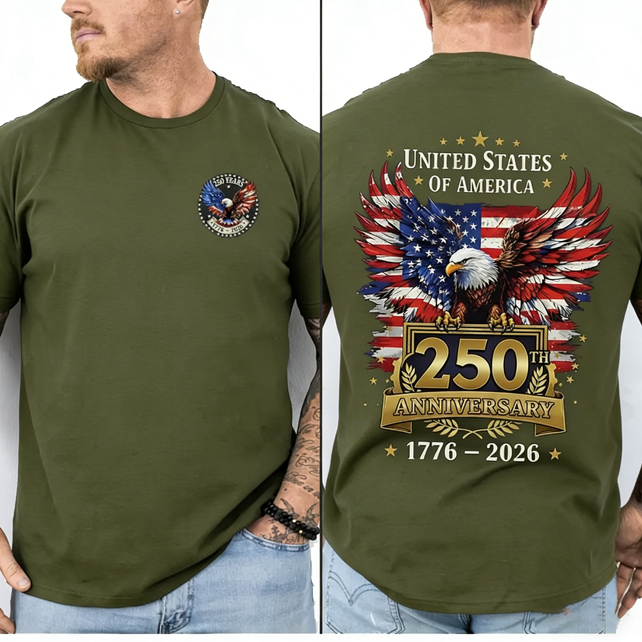 Men's United States 250 Year AnniversaryT-shirt