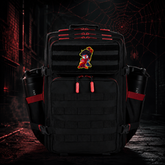 SM Hero Patch EDC Performance Backpack 35L / 45L - Black Red