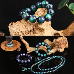 Faith Nova Colorful Sea Willow Mala Positive Bracelet Ring