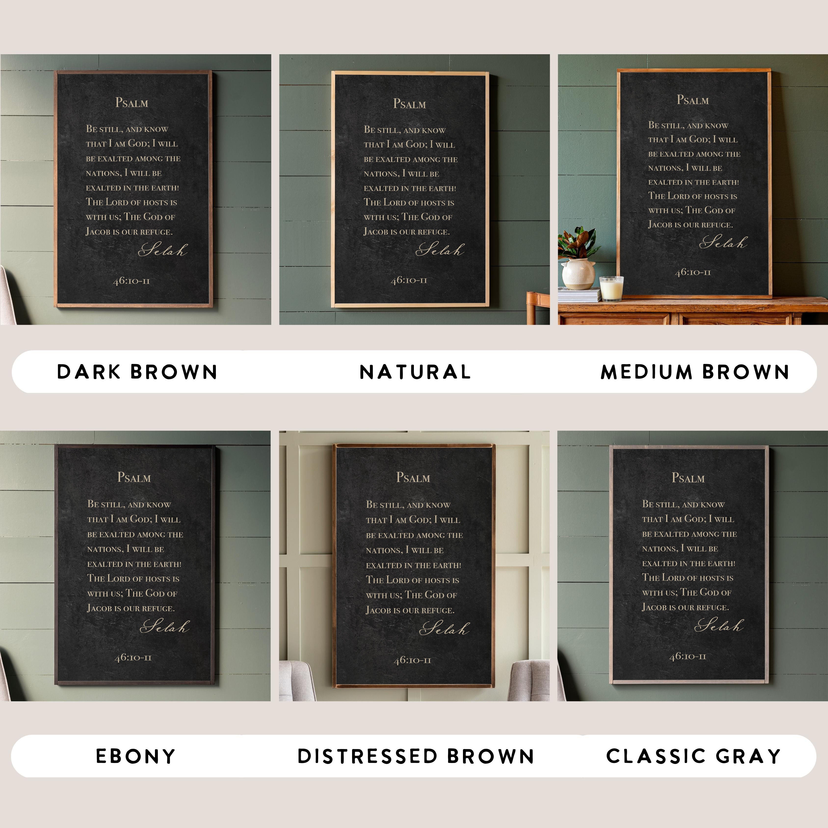 Be Still | Framed Wooden Art