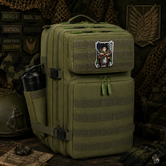AOT Anime Patch EDC Performance Backpack 35L / 45L - Green