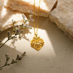 Radiant Sacred Heart Necklace
