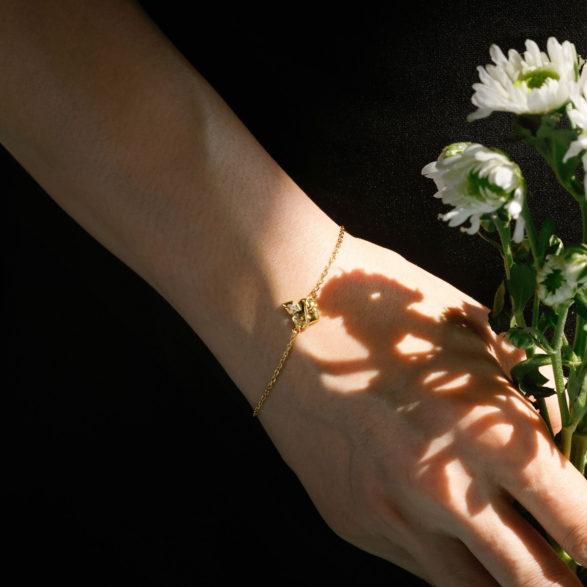 Sacred Heart Flame Bracelet