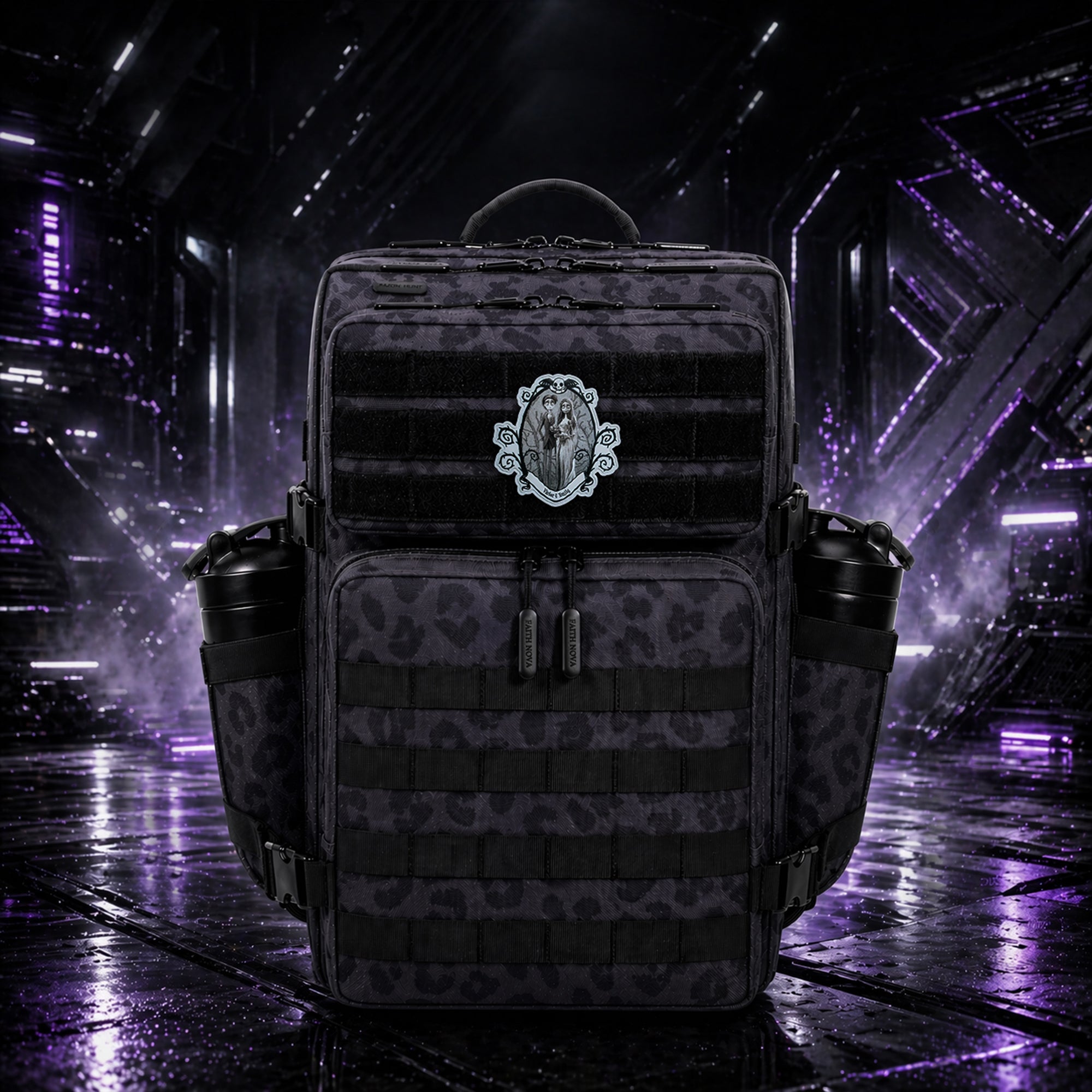 Hero Patch EDC Performance Backpack 35L / 45L - Black Leopard
