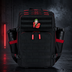 Hero Patch EDC Performance Backpack 35L / 45L - Black Red