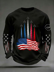 Men's 250th Anniversary Fabric Long-Sleeve T-Shirt
