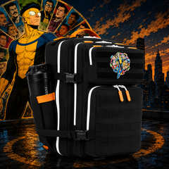 Invincible Patch EDC Performance Backpack 35L / 45L - Black Orange