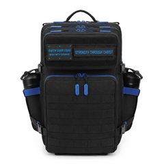 Fantastic Patch EDC Performance Backpack 35L / 45L - Black Blue