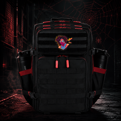 SM Hero Patch EDC Performance Backpack 35L / 45L - Black Red