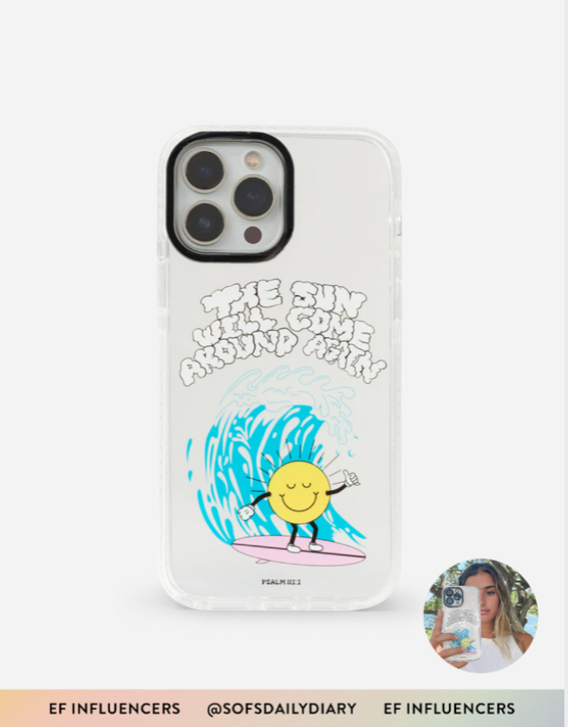 The Sun Will Come Around Again x Sofia Conte Phone Case
