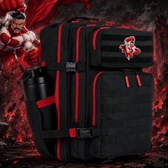 Invincible Anime Patch EDC Performance Backpack 35L / 45L - Black Red
