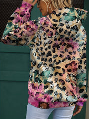 Women's Casual Fashion Hoodie - Cozy Polyester & Spandex Blend, Letter Print Pullover with Kangaroo Pocket for Fall/Winter