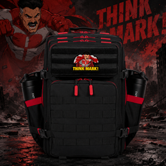 Invincible Anime Patch EDC Performance Backpack 35L / 45L - Black Red
