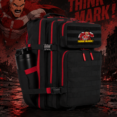 Invincible Anime Patch EDC Performance Backpack 35L / 45L - Black Red